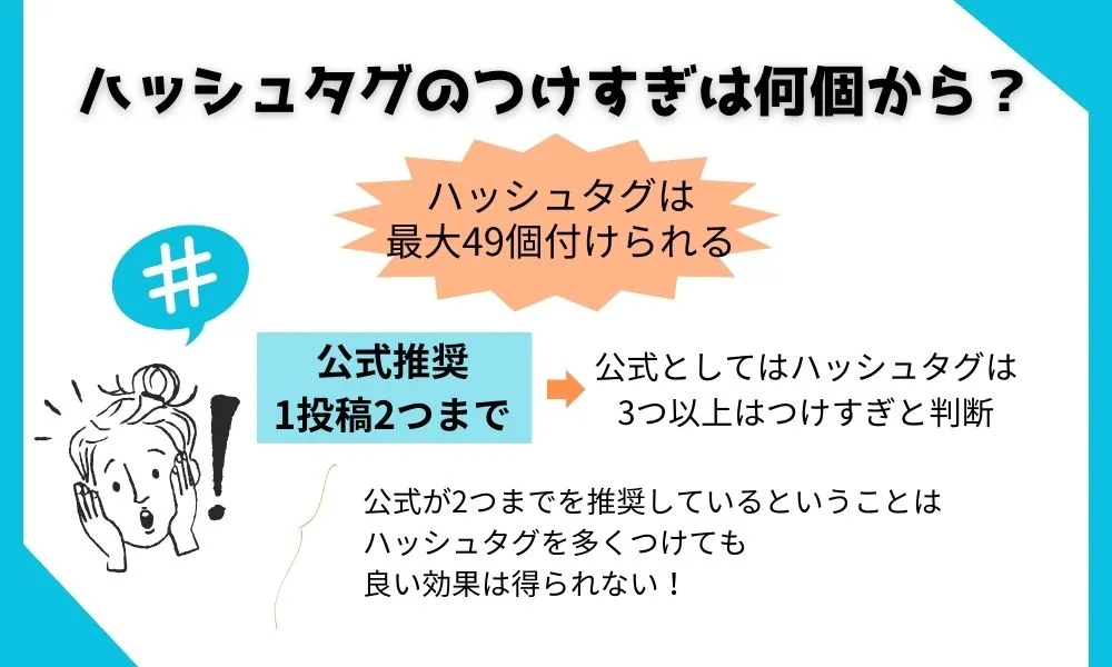 Twitterのハッシュタグつけすぎてない？基準とデメリットを解説