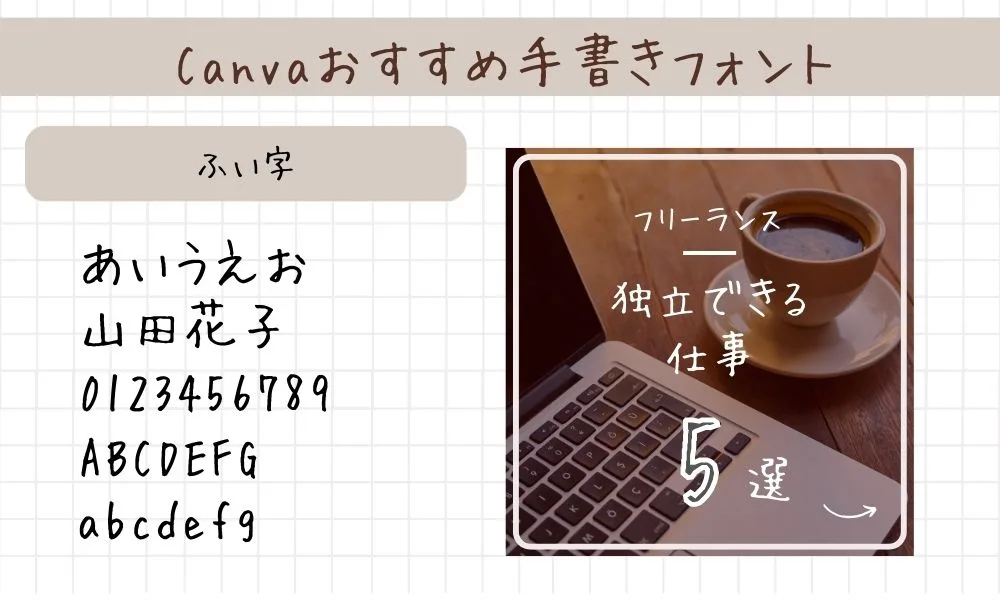 canvaおすすめのフォント