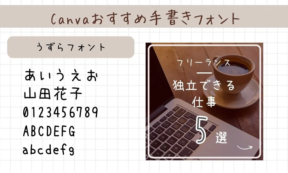 canvaおすすめのフォント