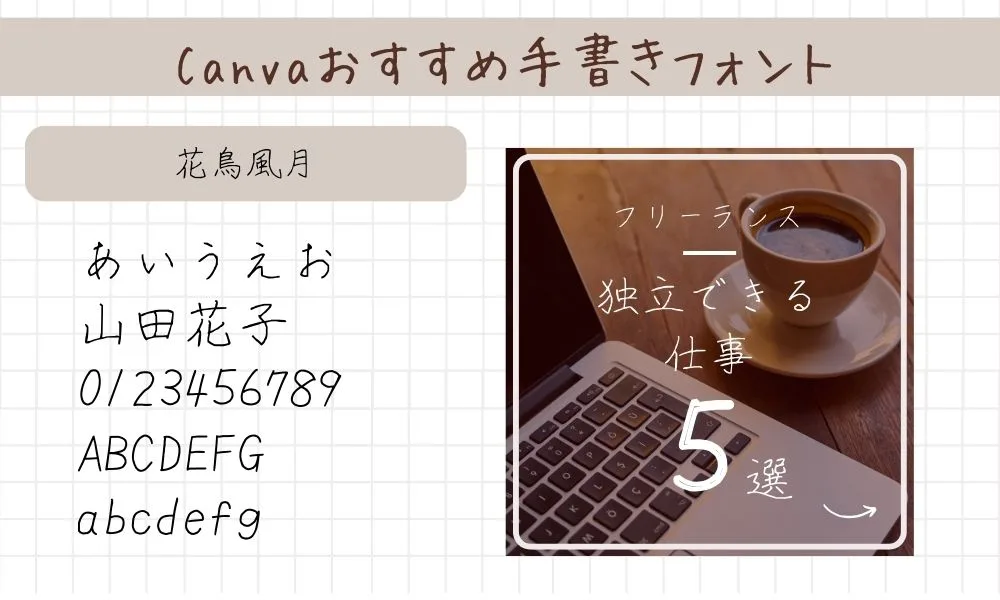 canvaおすすめのフォント