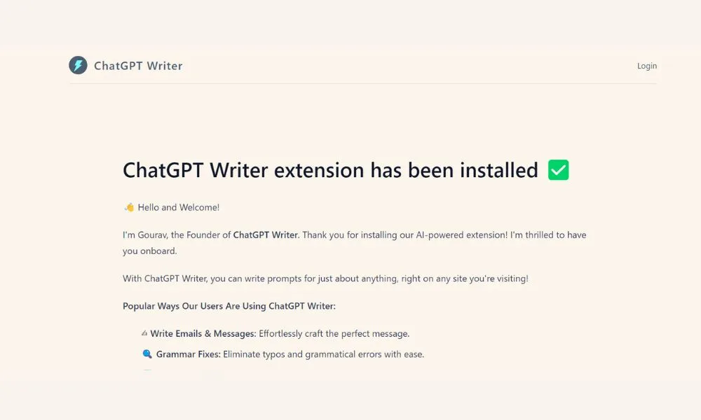 Gmailでメール返信するなら「ChatGPT Writer」がおすすめ