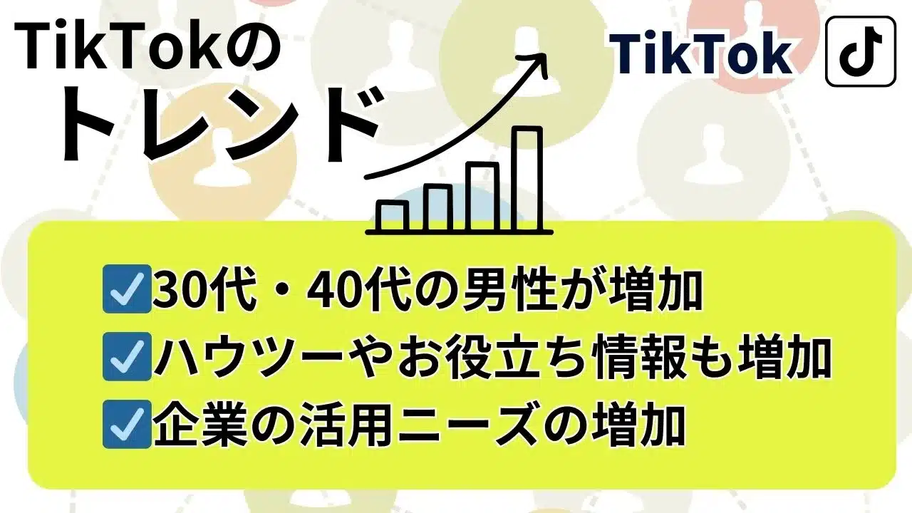 TikTokトレンド