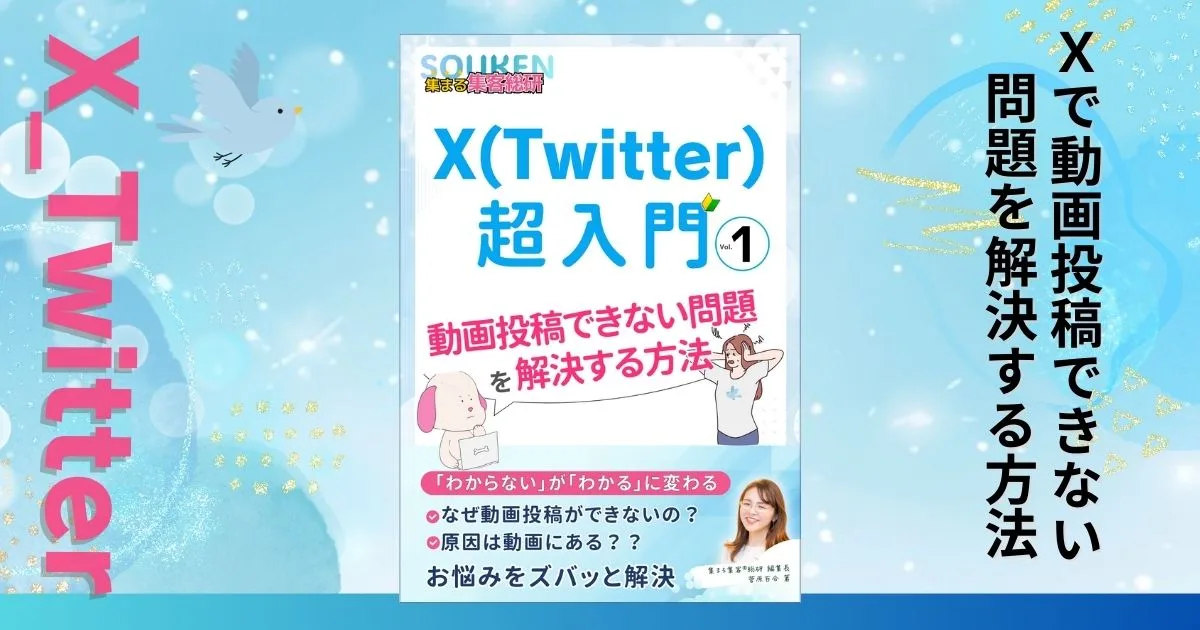 X（旧Twitter）で動画投稿できない問題を解決