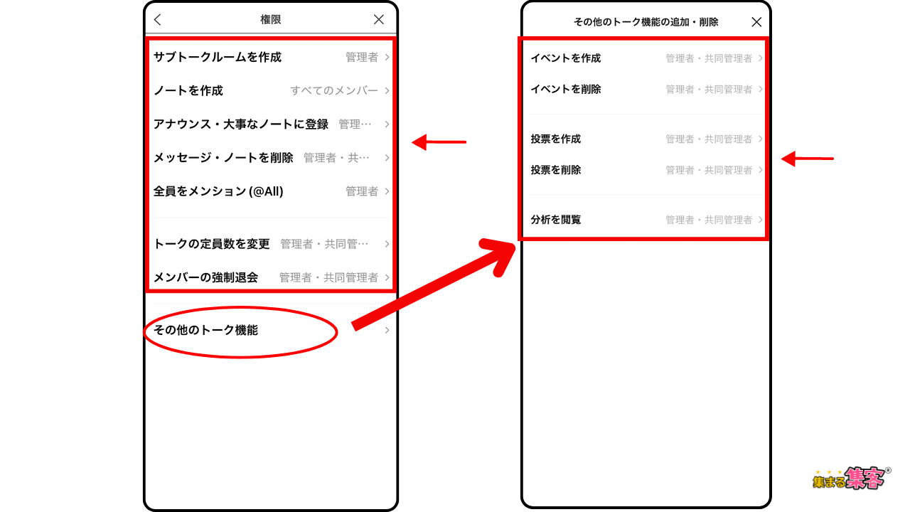 オープンチャットの作り方２５