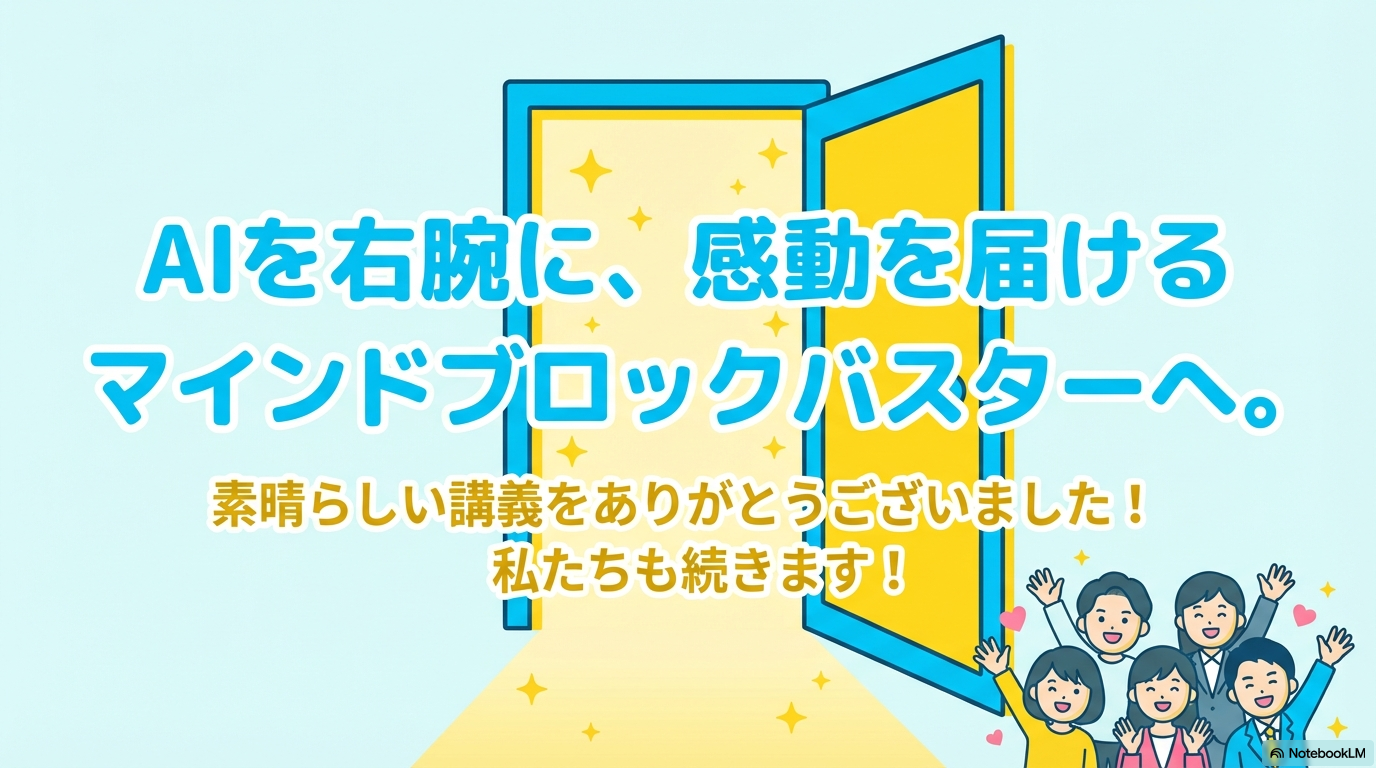 AIを右腕にするマインドブロックバスターへ