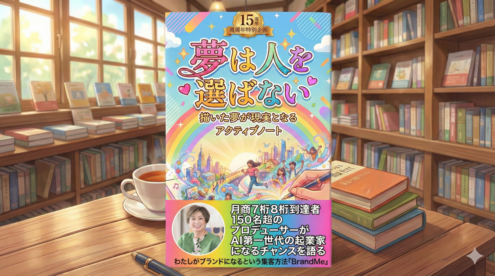 【小冊子】夢は人を選ばない　（株）アクティブノート15周年記念特別企画プレゼント