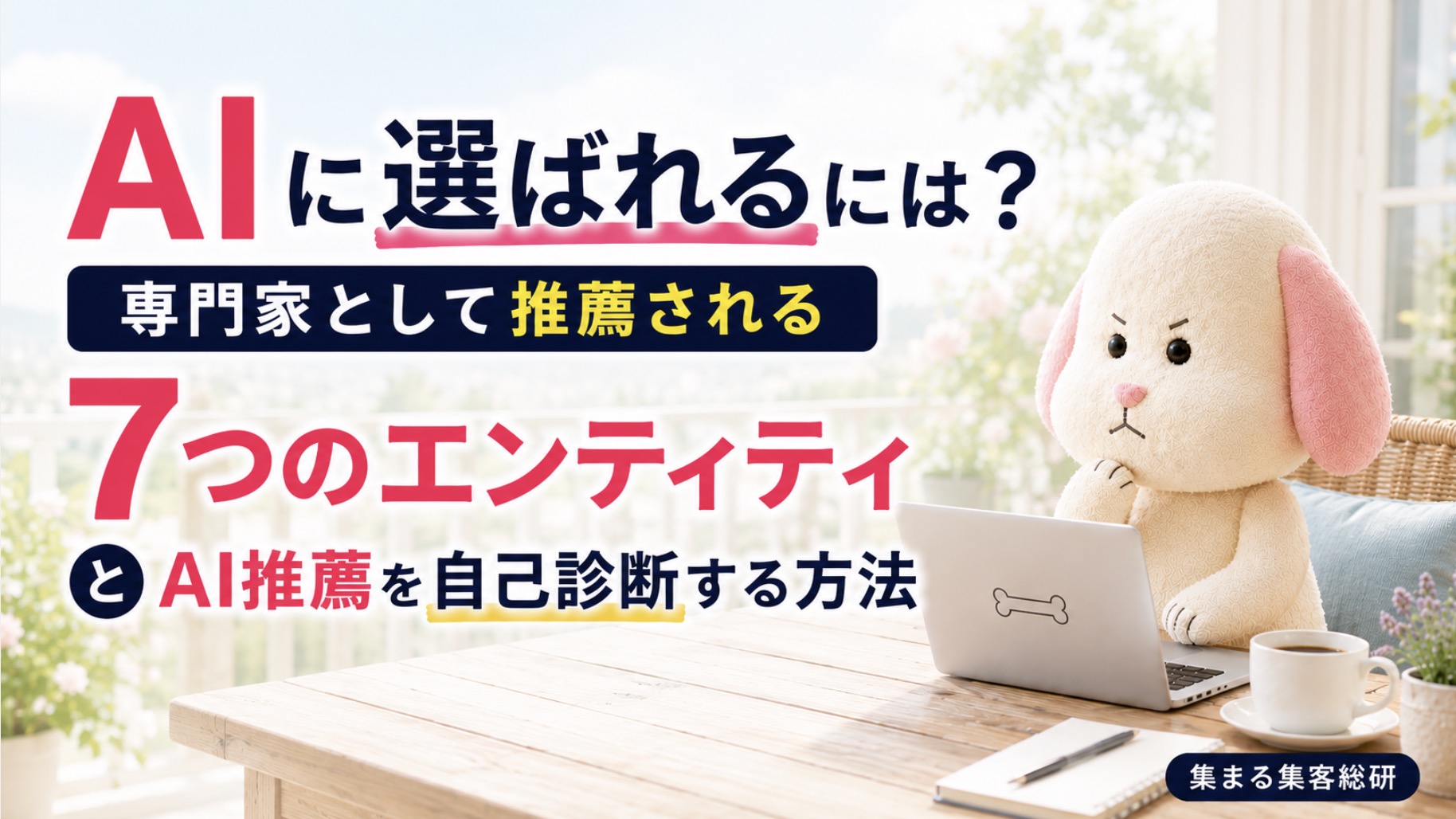 AIに選ばれるには？専門家として推薦される7つのエンティティとAI推薦を自己診断する方法