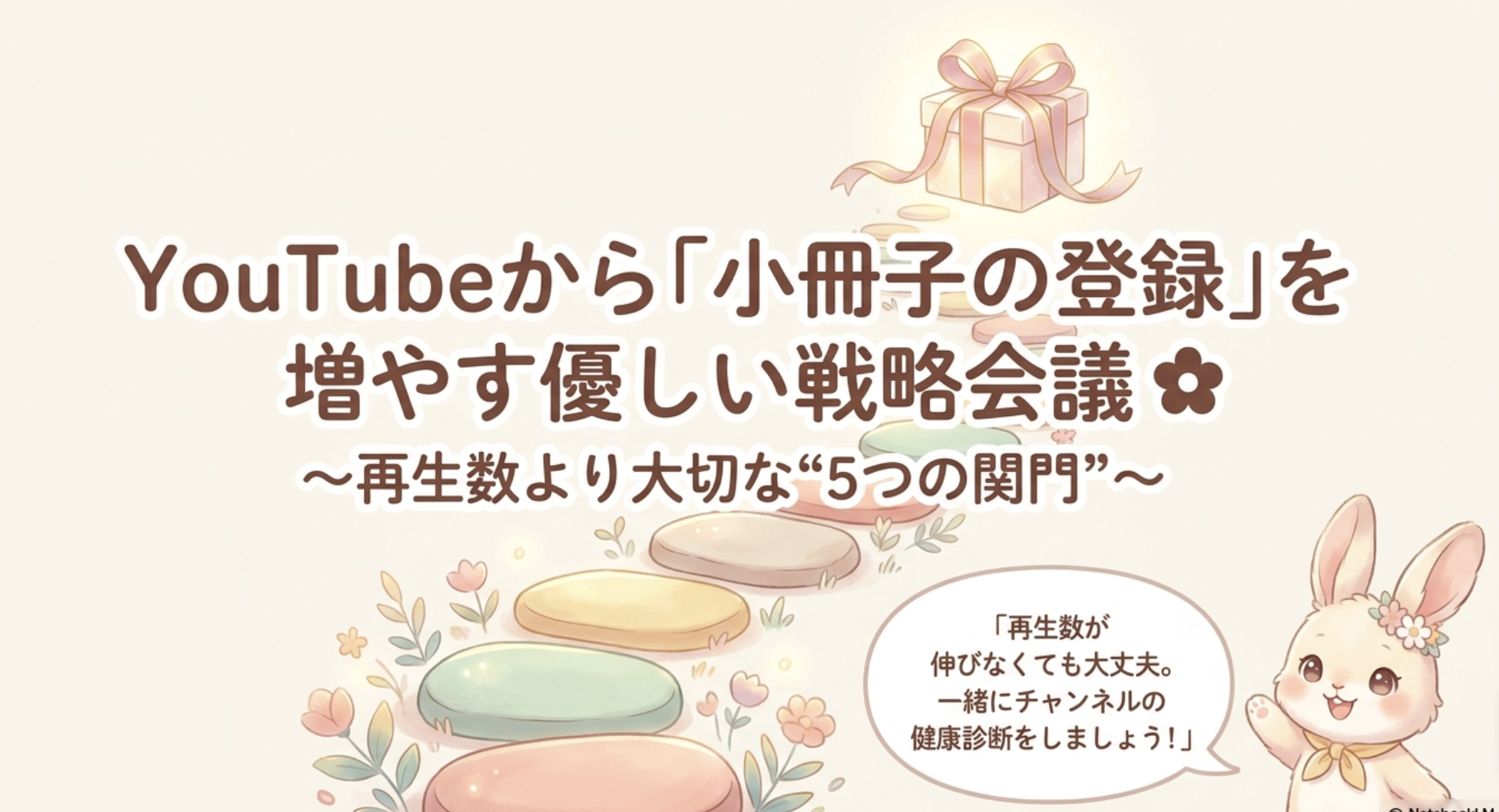 YouTubeからリストインを増やす 戦略会議