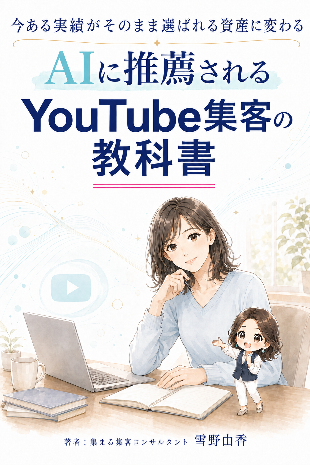 今ある実績がそのまま選ばれる資産に変わる AIに推薦されるYouTube集客の教科書 表紙